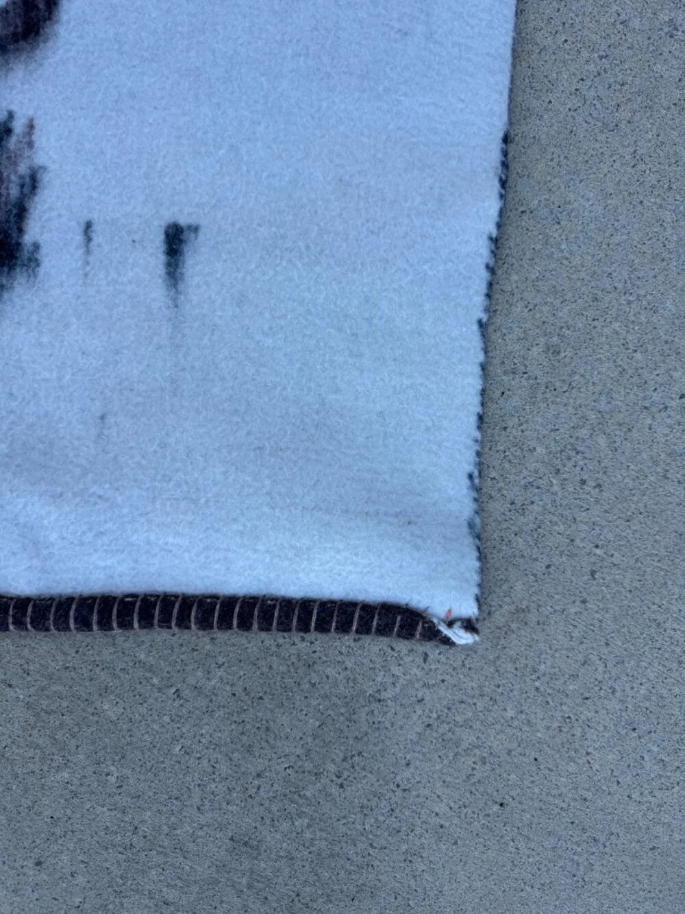 Fruto del Telar Antialergica Vintage Alpaca Wool Blend Blanket Brown Ivory Tiger
